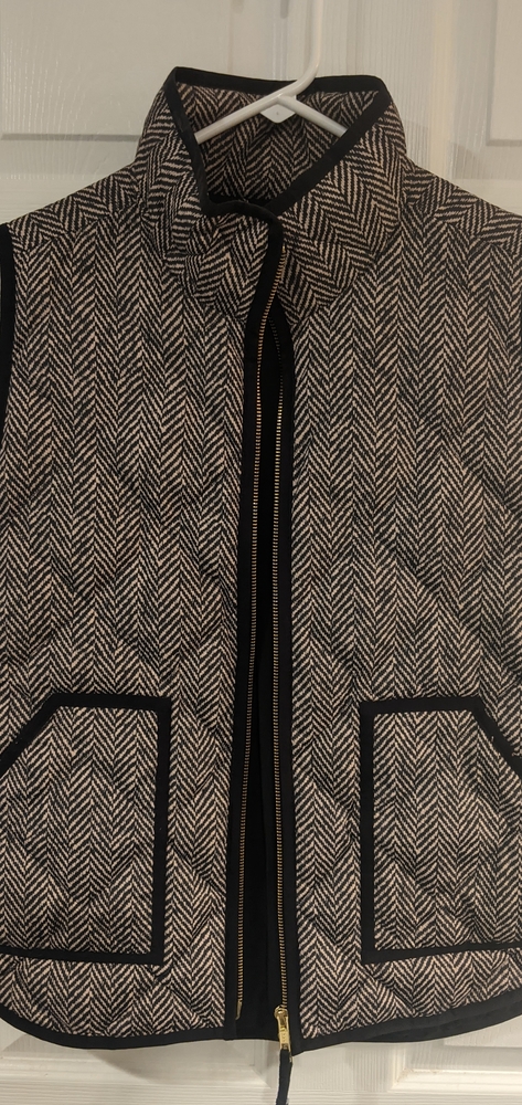 J. Crew Herringbone Vest